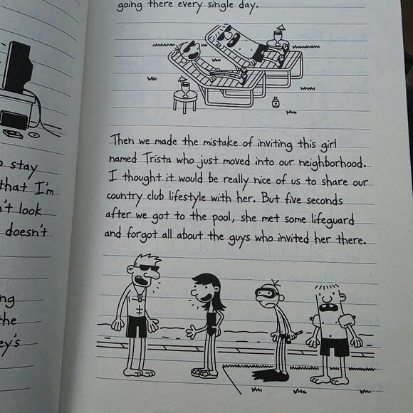 Diary of a Wimpy Kid books by Jeff Kinney - The Getaway and Dog Days - hardcover - Picture 5 of 15